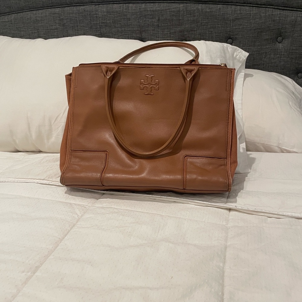 Tory Burch Tan Leather Tote